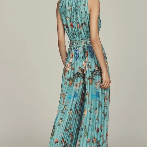 RANNA GILL PLEATED JUMPSUIT